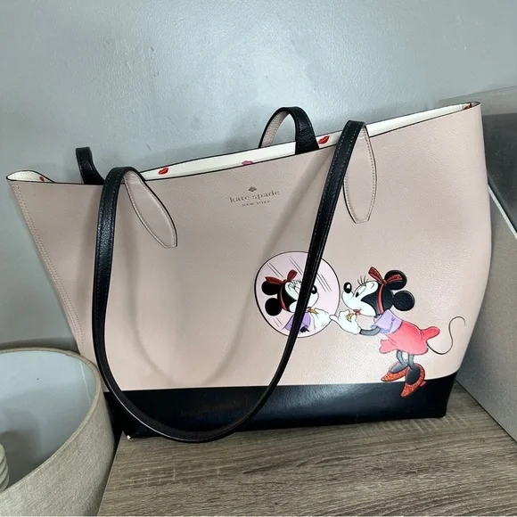 Disney X Kate Spade New York Minnie Mouse Large Tote - Picture 3 of 13